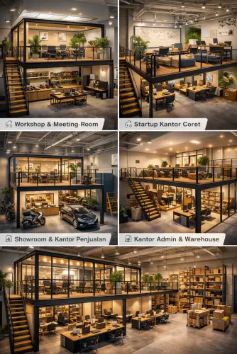 Mezzanine Ruang Kantor di Subang