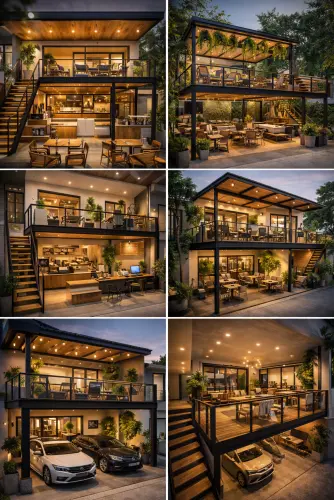 Mezannine Cafe Modern di Subang
