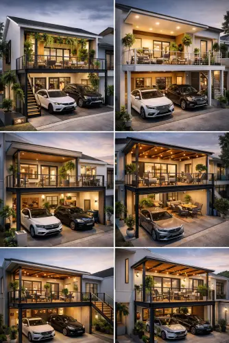Mezannine Teras Rumah Keren di Subang